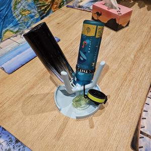 Water bottle drying rack