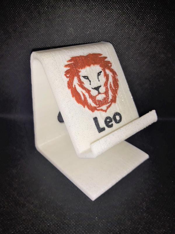 Leo zodiac sign Phone stand