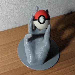 Pokeball plus hand holder