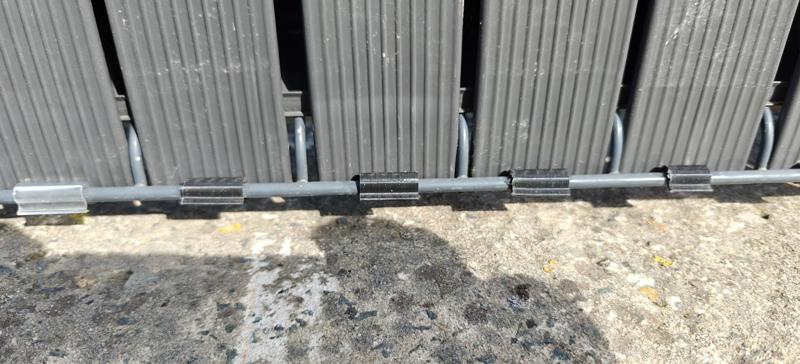 Clip pour lame occultation pvc