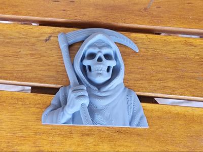 Halloween Grim Reaper Fridge Magnet