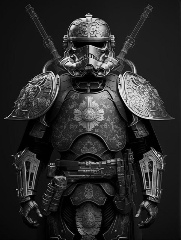 Samurai storm trooper- hue forge
