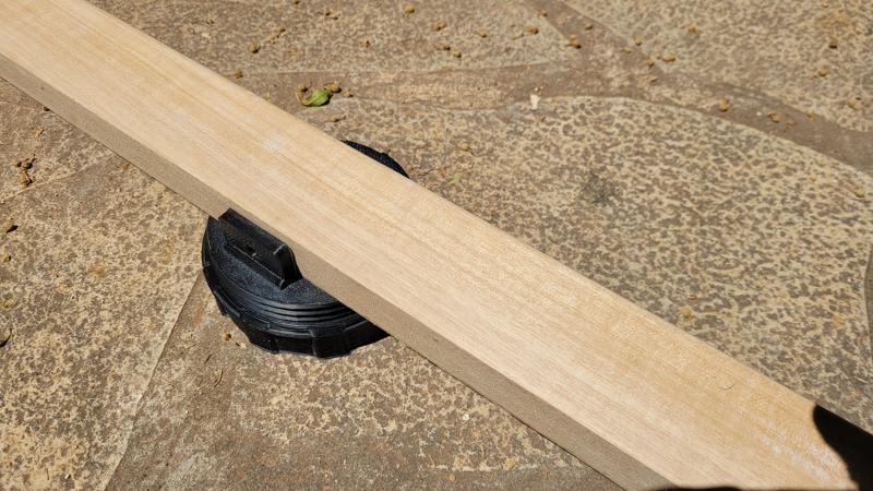 wooden floor support