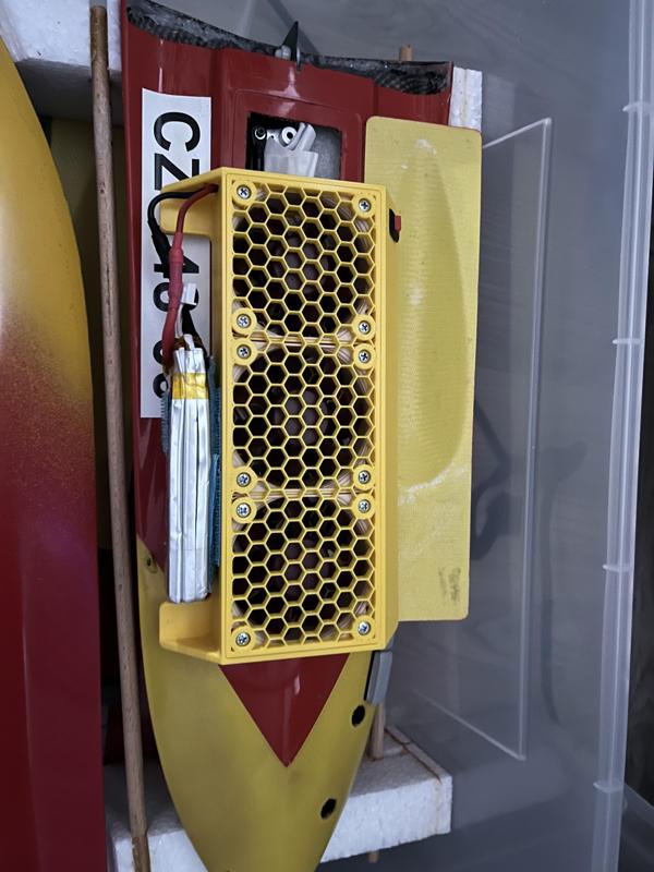 Drying/cooling system for models