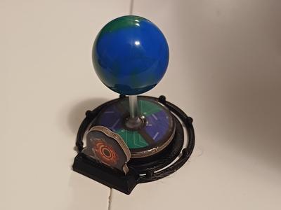 Last Light Planet Ring to hold Cardboard Extractor