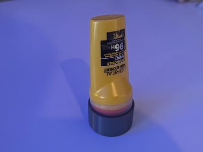 L'Oreal Men Expert Deodorant round upside down stand