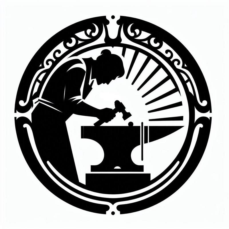 Blacksmith pendant 4 (three colours)