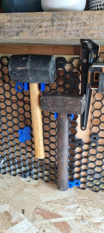 Hammer Holder for Honeycomb wall