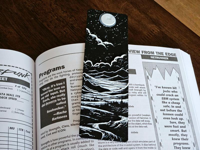 Moonlit Landscape Bookmark