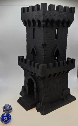 MEDIEVAL CASTLE DICE TOWER