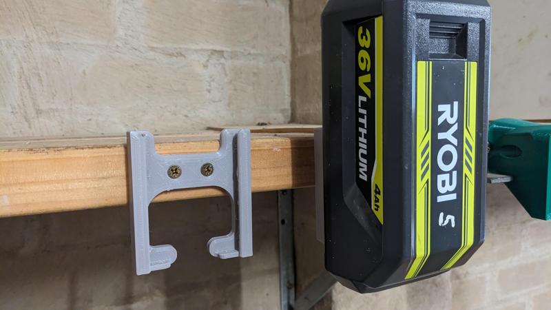 Ryobi battery holder (36V)