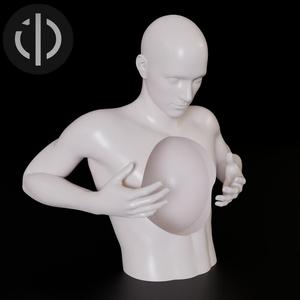 SCULPTURE DECORATION "THE VOID"