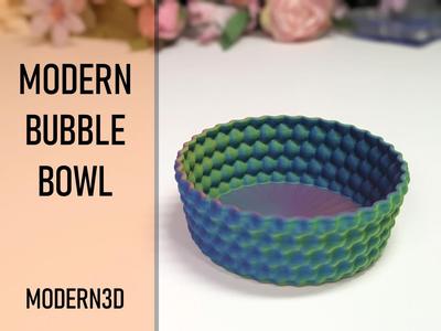 Modern Bubble Bowl