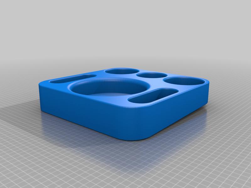 MESA PARA CERVEZA O REFRESCOS CON PORTA VASOS (table mini for appetizers and drinks)