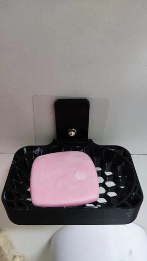 Wall mounted soap box