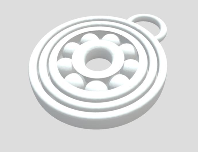 Bearing Fidget keychain