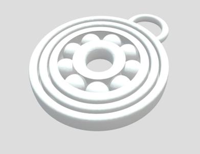 Bearing Fidget keychain