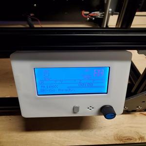 12864 LCD angled mount for the SK-GO