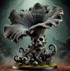 Mushroom monster - Ombre Mycélienne