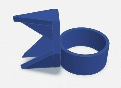 Anillo para esmaltado de ceramica