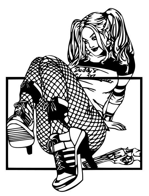 Harley Quinn DC Comics Wall Art