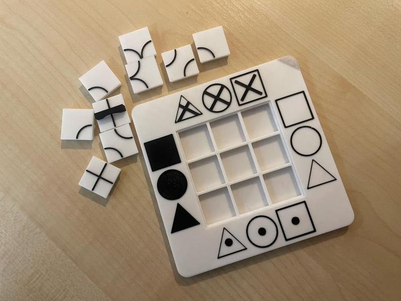 Design a route - puzzle