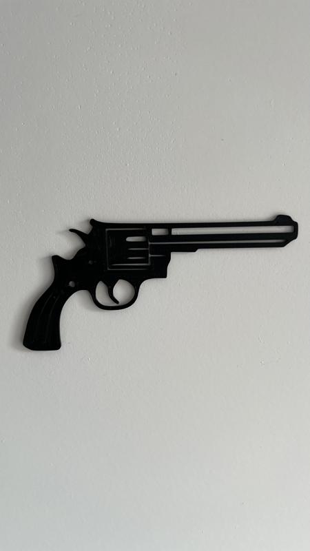 Revolver Wall Art #1