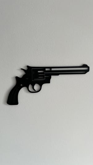 Revolver Wall Art #1