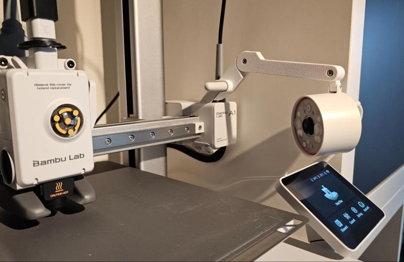 Tapo C120 camera mount for A1 (+ disassembly)