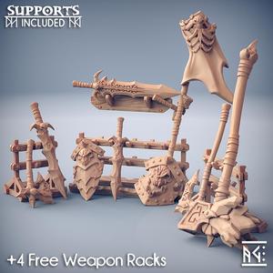 Weapons for Loot & Racks: Frostmetal Clan