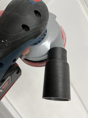 Bosch GEX18V-125 adapter for Miele vacuum cleaners