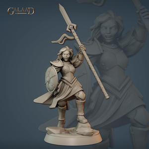 Female vanguard fighter