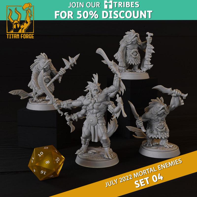 RPG - Monsters DnD 5e - Mortal Enemies Set 04