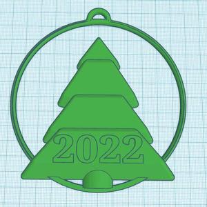 Christmas Tree Ornament 2022