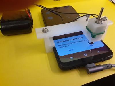 KISS robotic phone control