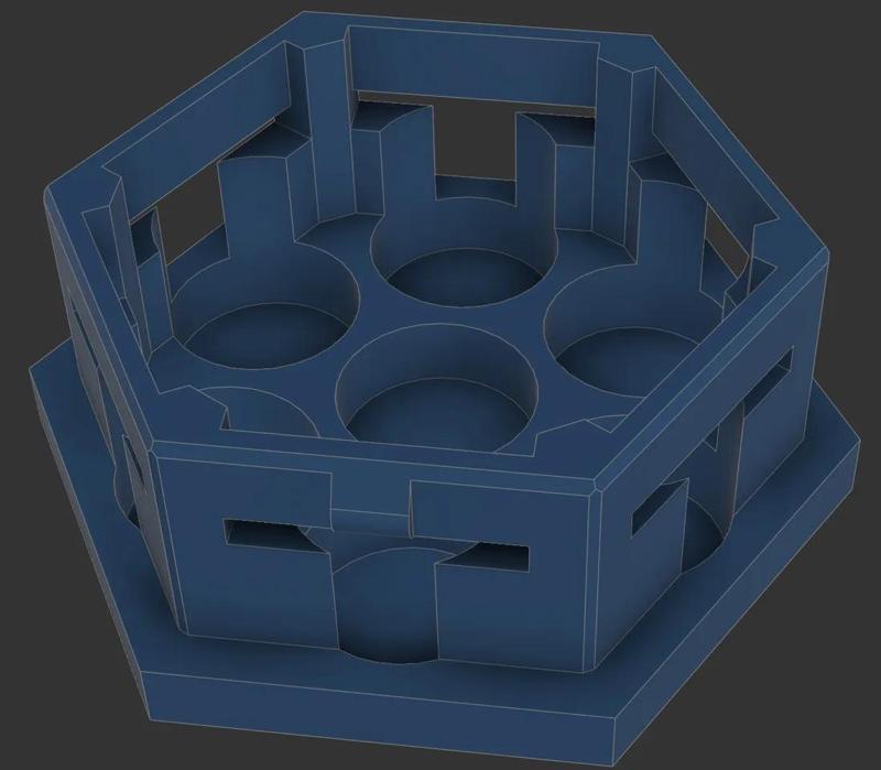 HSW 6mm magnet holder   