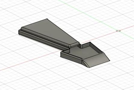 3D printer scraper with dish for purging waste   
