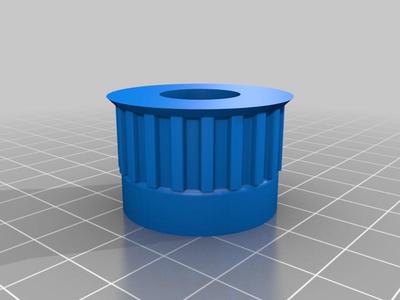 T5 parametric pulley for patch cobbler sewing machine motor end