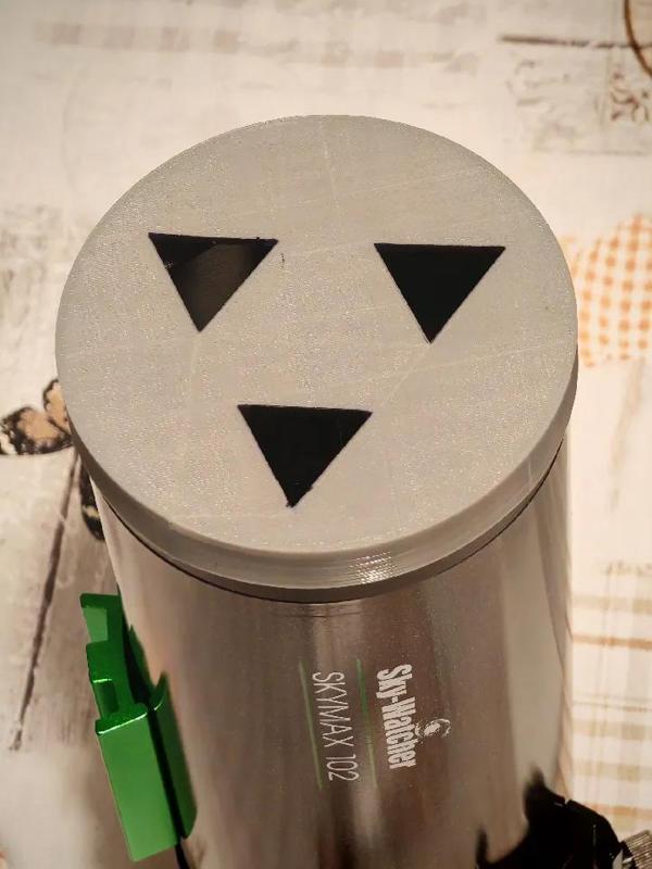 Hartmann mask for maksutov 102   