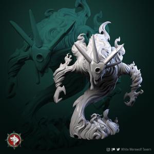 Fire elemental 32mm pre-supported