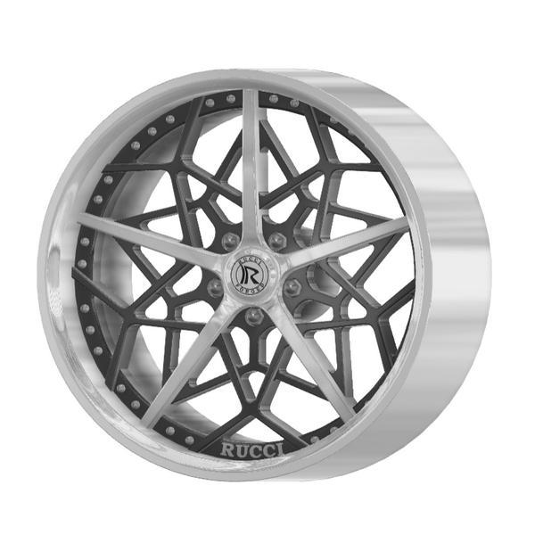 Standard - Rucci Forged Rim "Backend" - Real Rims for Scale Model Cars