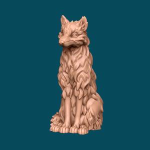 Walnut, a wolf companion