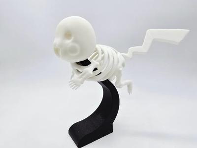 Skeleton Pikachu FanArt   