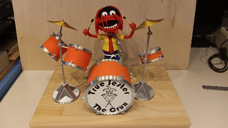 Drum rims and clamps for Animal   