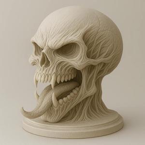 monster skull   