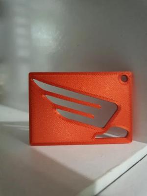 Брелок с логотипом "ДОСС" -Дирекция скоростного сообщения Keychain wtih the logo of DOSS   