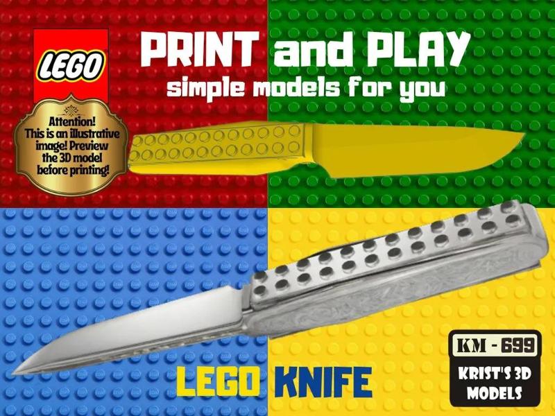 lego knife   