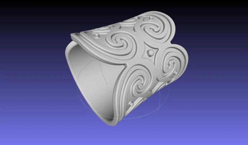 How To Train Your Dragon Patterned Wedding Bracelet   