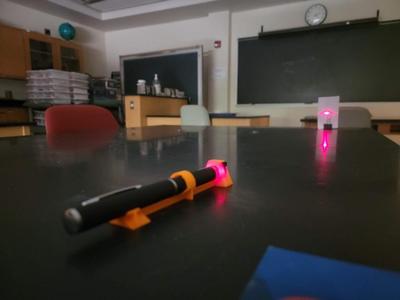 Interference and diffraction laser kit