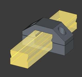 IKEA Led strip mounting brackets   